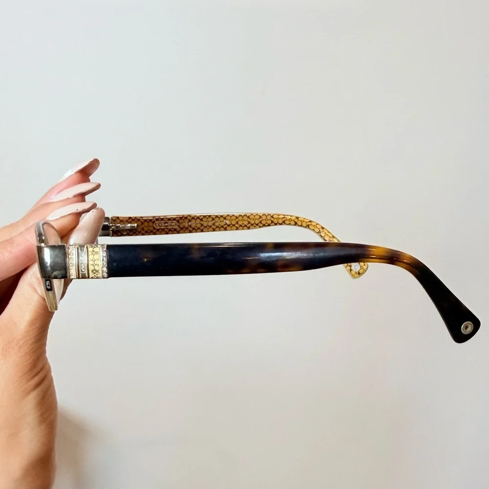 🔥Coach 9094 Eyeglasses Dark Brown Tortoise 50-17-135 Rectangular Women’s Frames🔥
